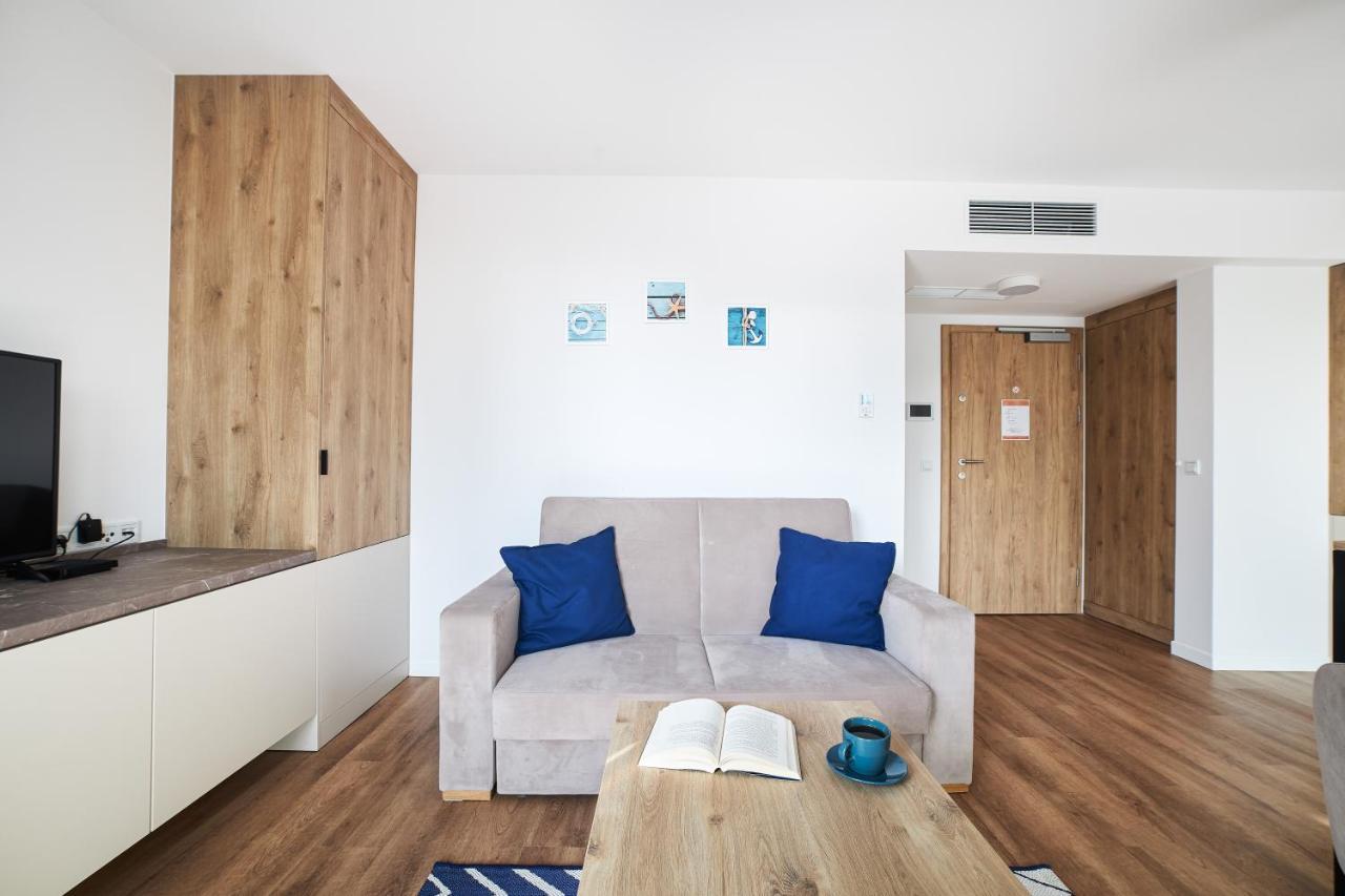 Jantaris Mielno Apartamenty Przy Plazy Eksteriør bilde