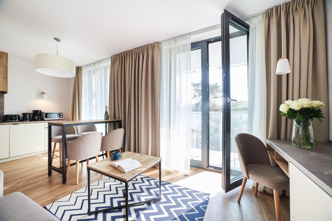 Jantaris Mielno Apartamenty Przy Plazy Eksteriør bilde