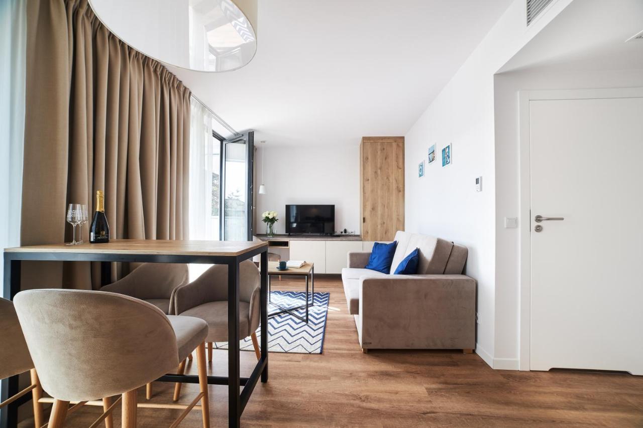 Jantaris Mielno Apartamenty Przy Plazy Eksteriør bilde