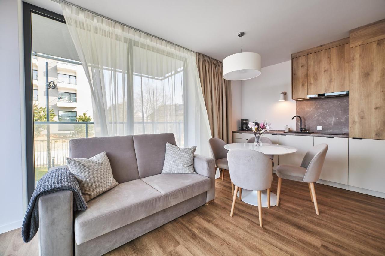Jantaris Mielno Apartamenty Przy Plazy Eksteriør bilde