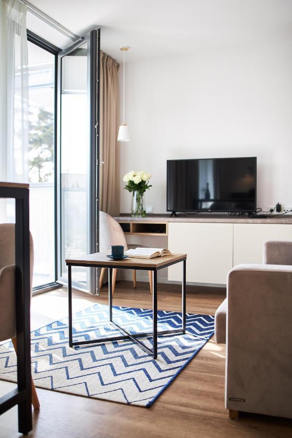 Jantaris Mielno Apartamenty Przy Plazy Eksteriør bilde