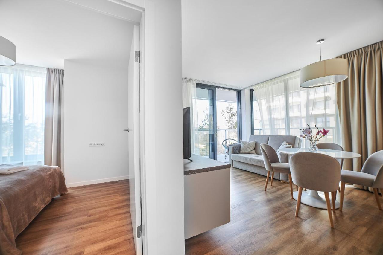 Jantaris Mielno Apartamenty Przy Plazy Eksteriør bilde