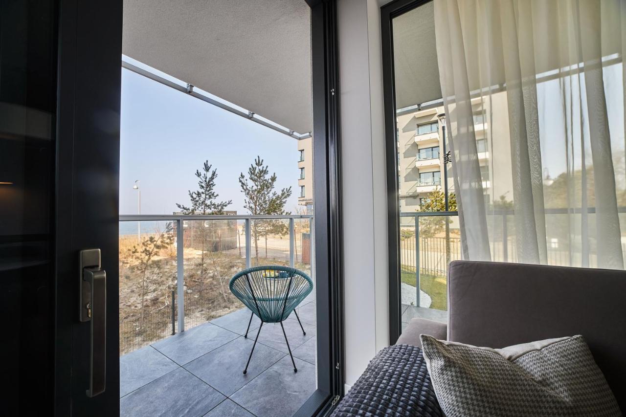 Jantaris Mielno Apartamenty Przy Plazy Eksteriør bilde